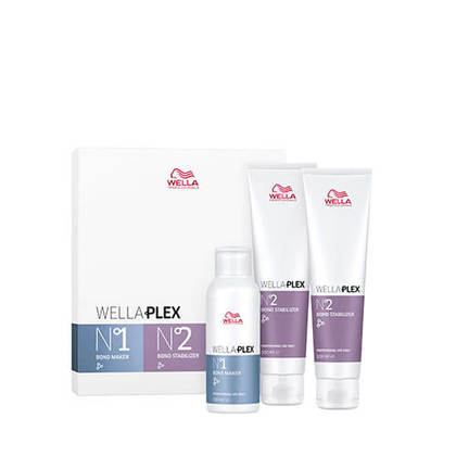 Wella WellaPlex - No.1 Bond Maker and No. 2 Bond Stabilizer - Travel Kit